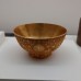 Gold bowl with a leather case, National Palace Museum